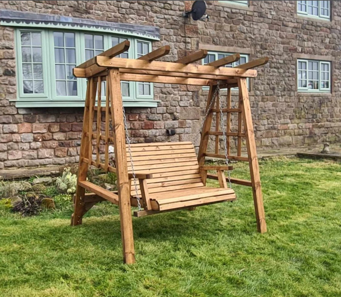 Churnet Valley 2 Seater Poppy Garden Arbour