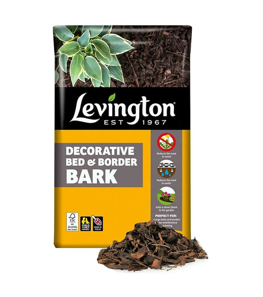 Levington Bed & Boarder Bark 75L