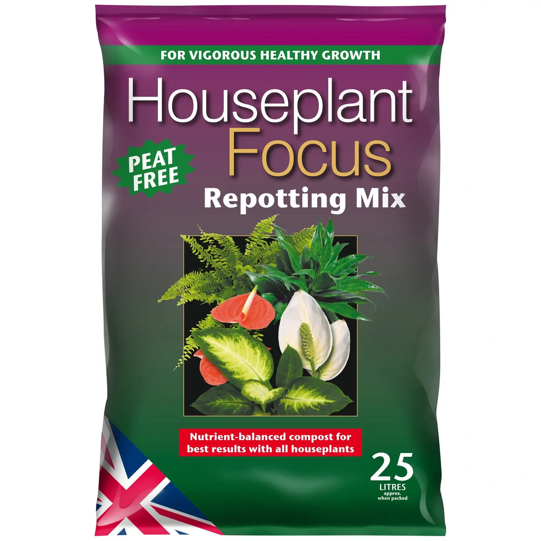 Houseplant Focus Repotting Mix 25ltr