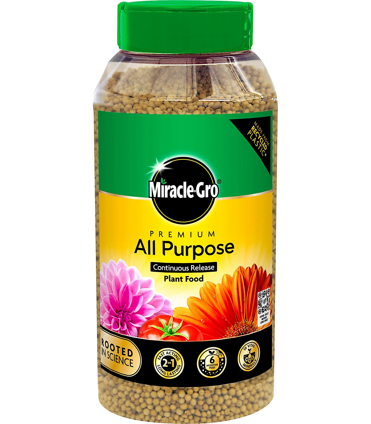 Miracle-Gro All purpose Rose & Shrub Granules 0.9kg