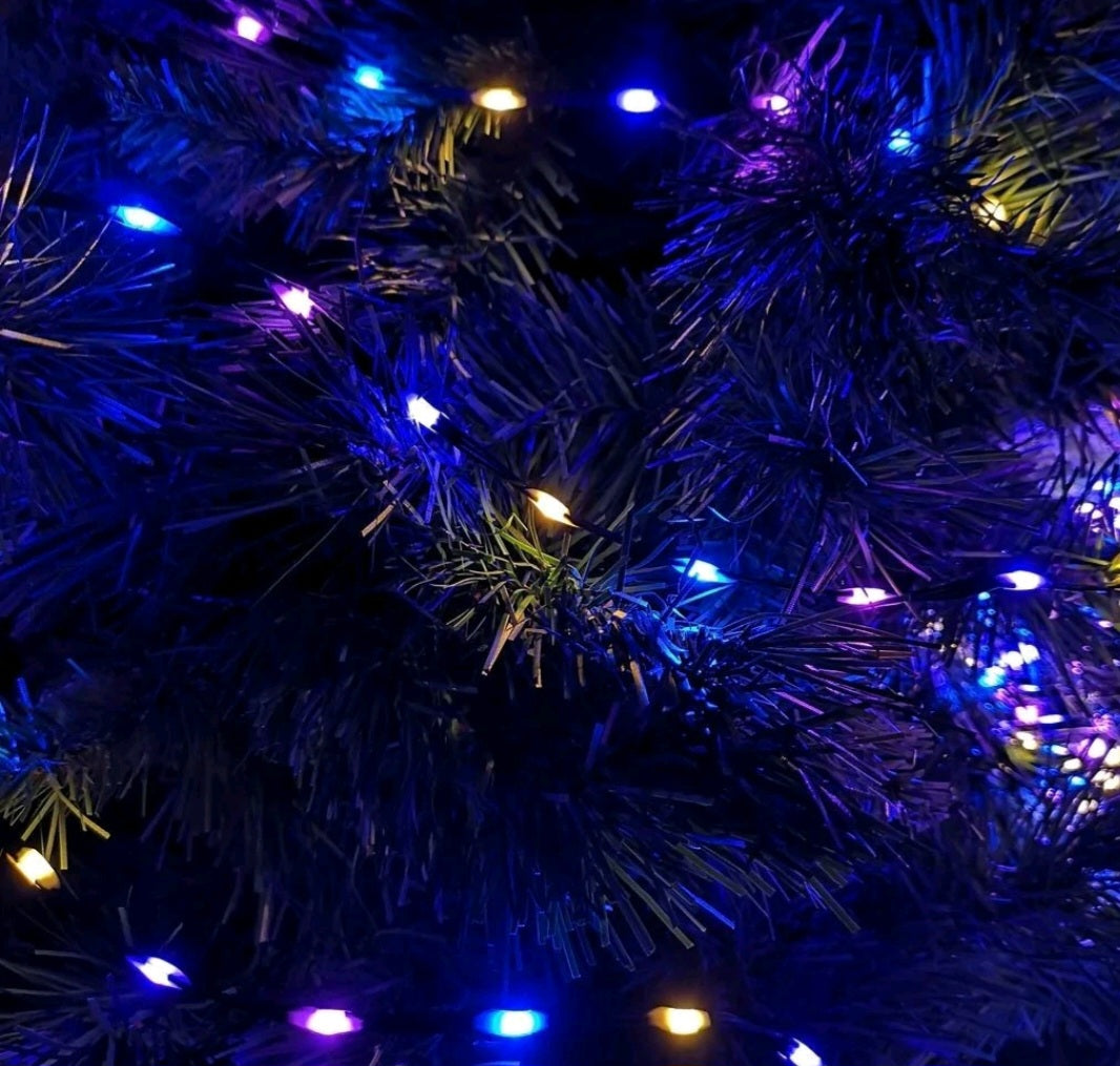 Premier 1000 LED Multi-Action Soft Flexibrights Christmas Lights Multicoloured