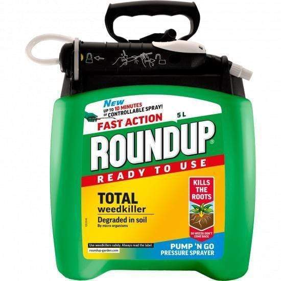 Roundup Pump N Go Total Weedkiller 5L