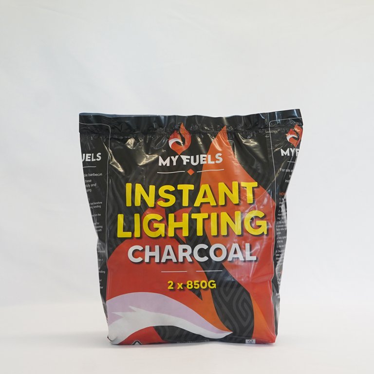 MYFUELS Instant Light Charcoal 2 x 850g Bags