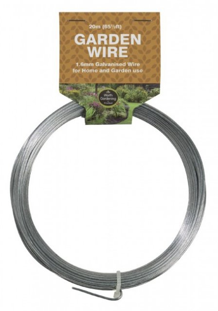 Garland Galvanised Garden Wire - 1.6mm x 20m