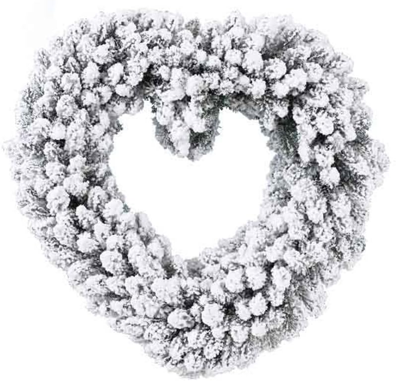 Kaemingk Snowy Christmas Wreath Snowy 50cm