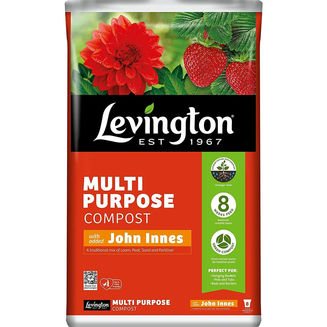 Levington Peat Free Compost + JOHN INNES 50L