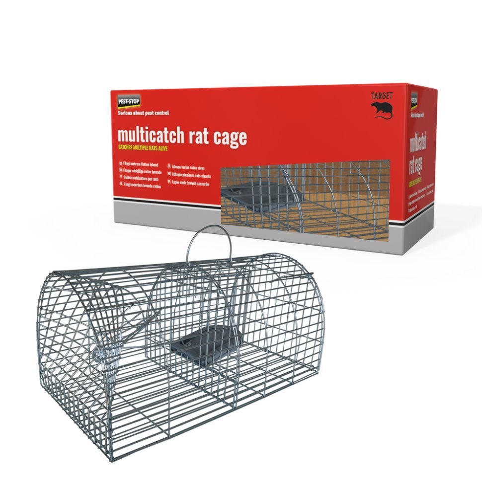 Multicatch Rat Trap Cage