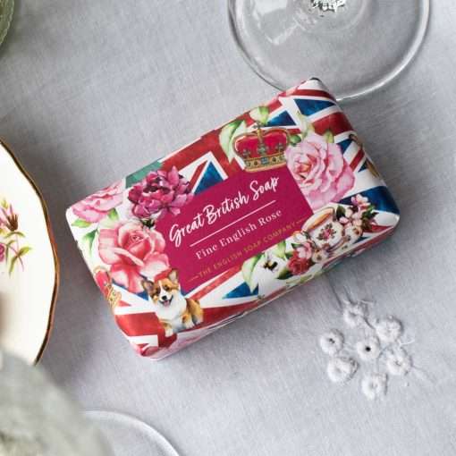 Occasions Fine English Rose Great British Soap 190g