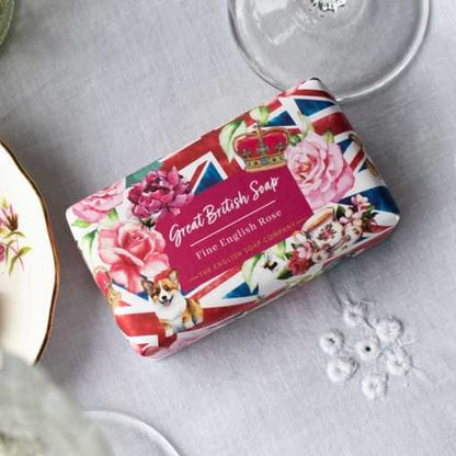 Occasions Fine English Rose Great British Soap 190g