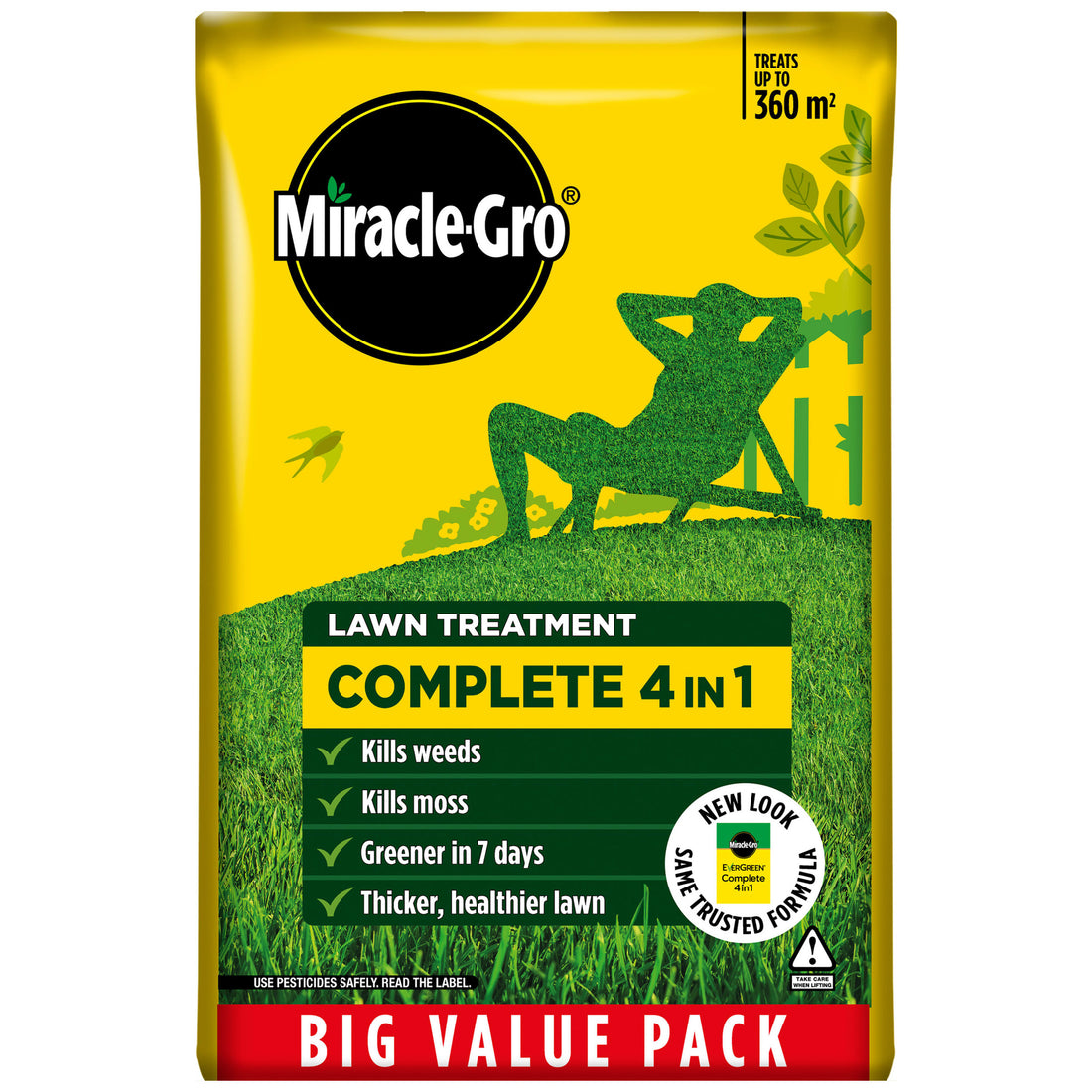 Miracle-Gro Evergreen Complete 4in1 Lawn Feed 360m2