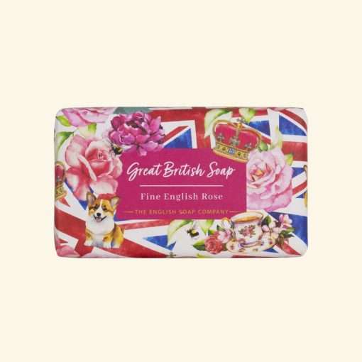 Occasions Fine English Rose Great British Soap 190g