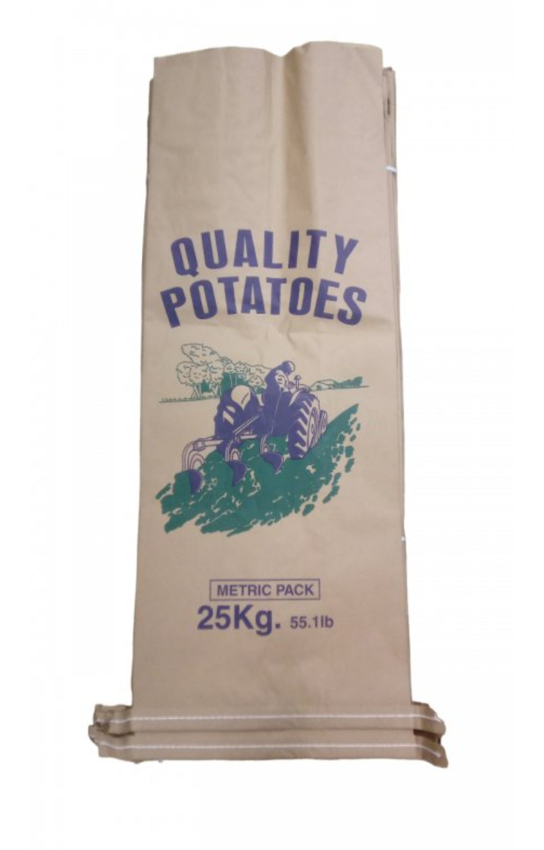Paper Potato Sacks 25kg - 20pk