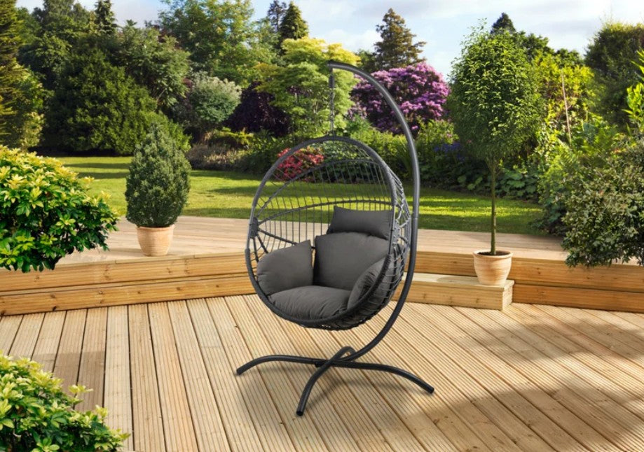 Pagoda - Bali Folding Hanging Egg Chair - Single
