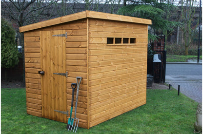 Security Pent Shed