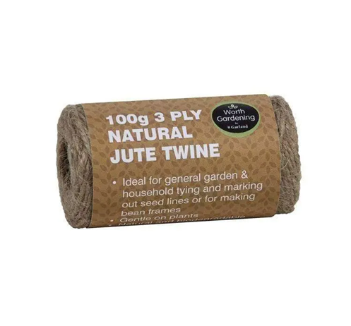 100g 3 Ply Natural Jute Twine - 60m