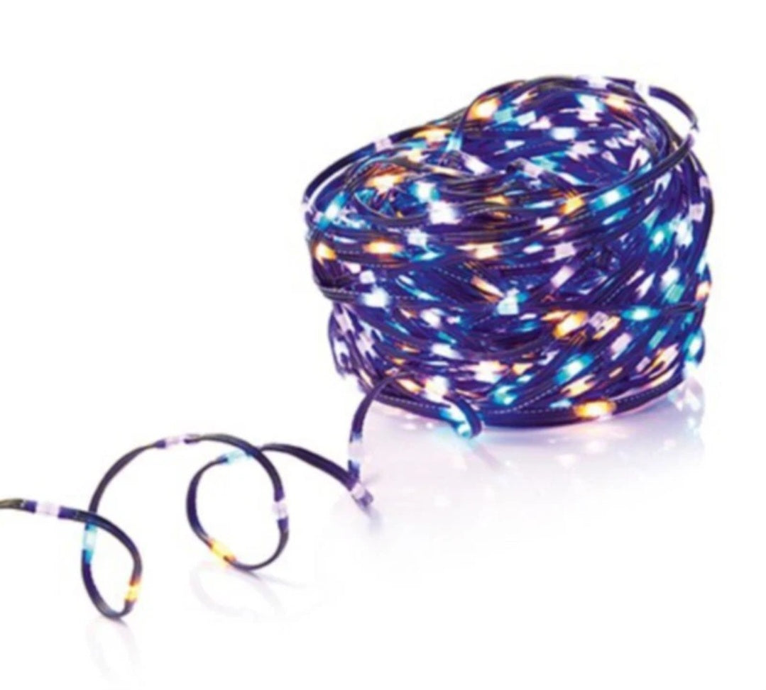 Premier 1000 LED Multi-Action Soft Flexibrights Christmas Lights Multicoloured
