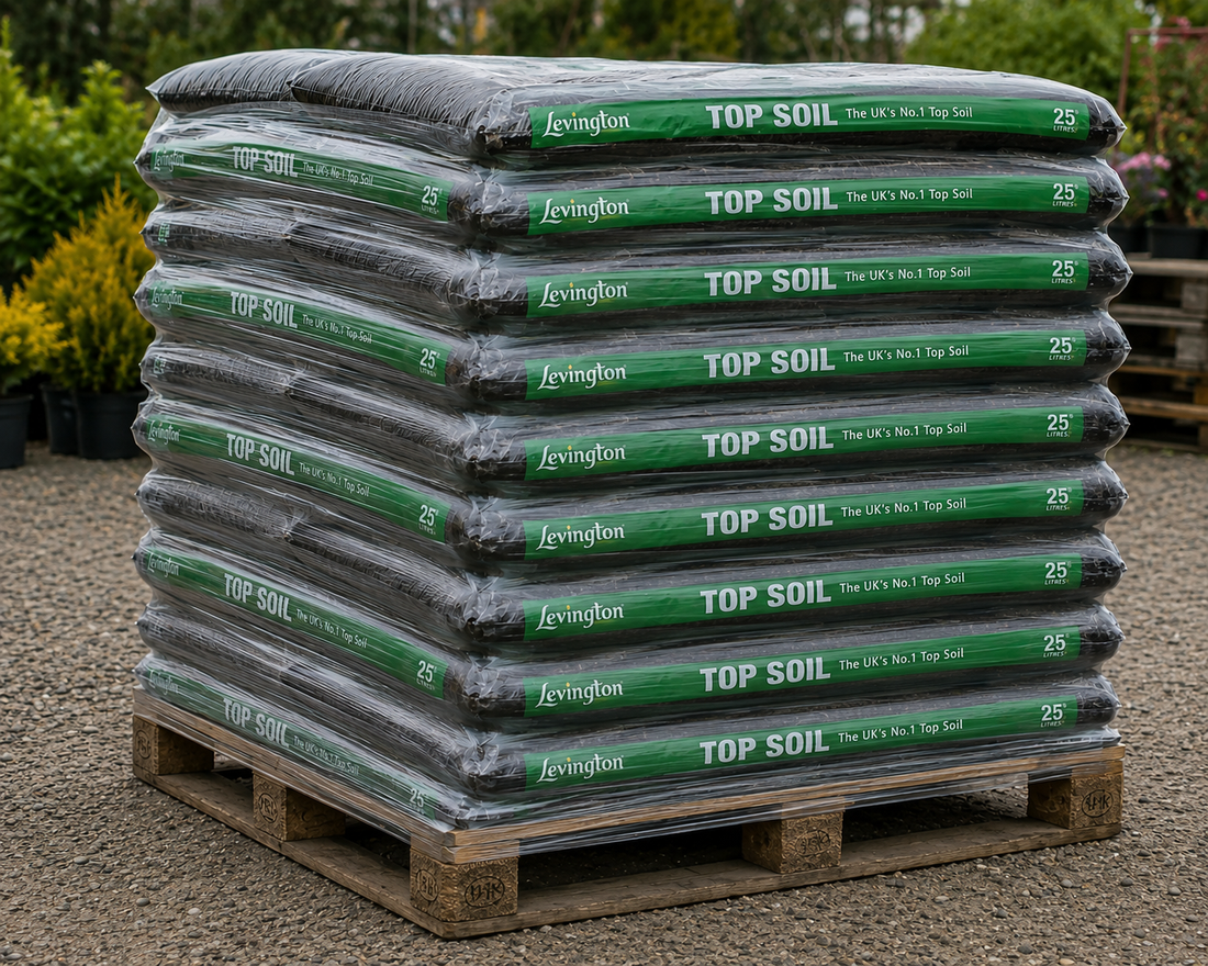 Levington Top Soil Peat Free 30 Litres - Pallet of 55 Bags