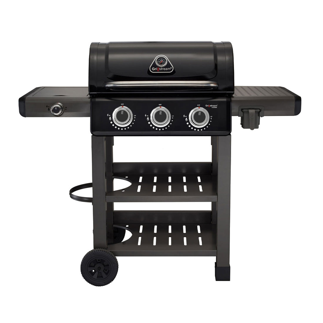 Grillstream Carbon 3 Burner Hybrid BBQ