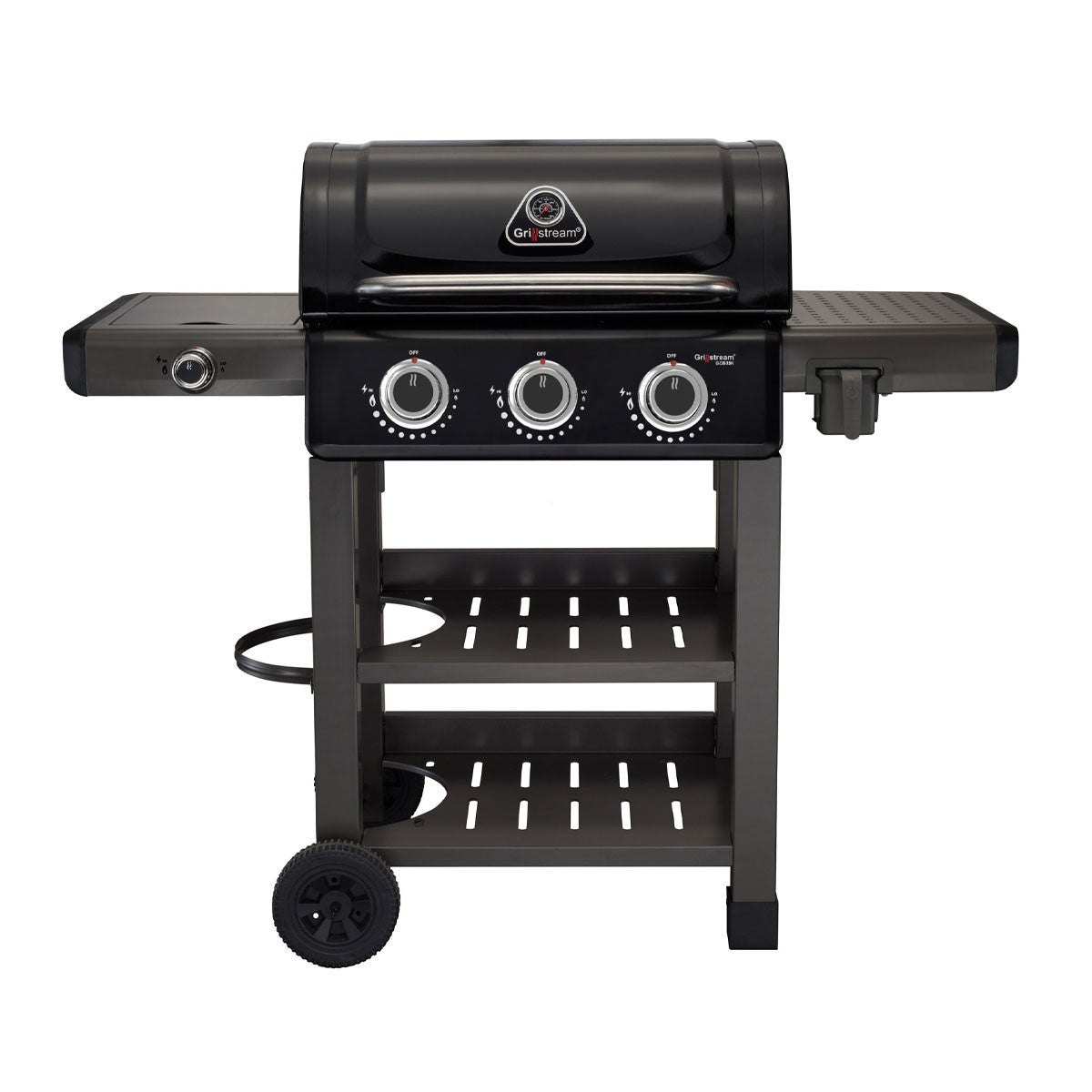 Grillstream Carbon 3 Burner Hybrid BBQ