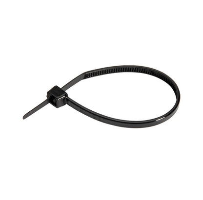 Black Plastic Cable Ties 370mm 100pk