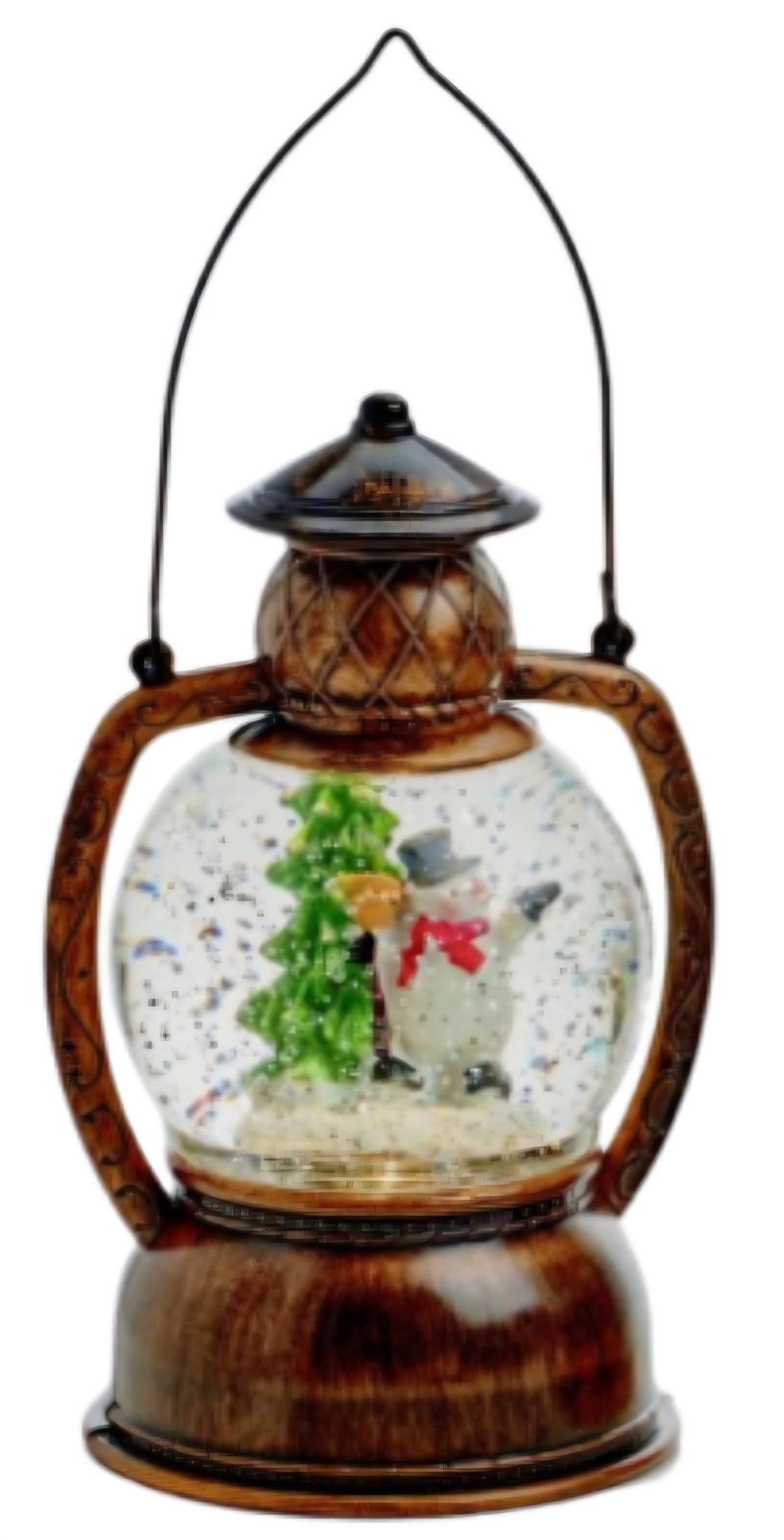 Premier 20cm Hurricane LED Water Spinner Lantern