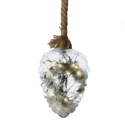 Kaemingk Micro 15 LED 15cm Pine Christmas decoration