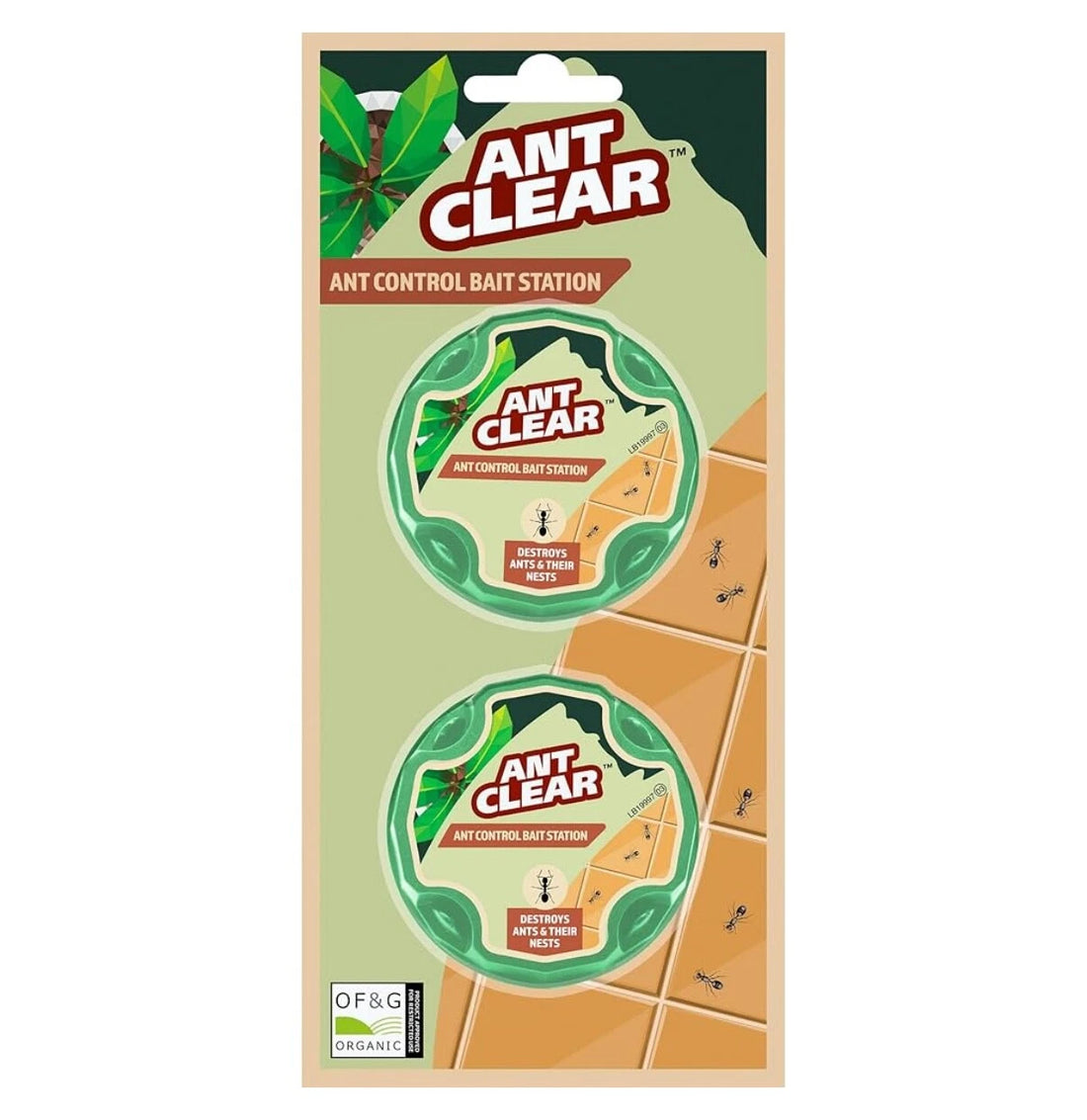 AntClear Ant Control Bait Stations {2 Pack}