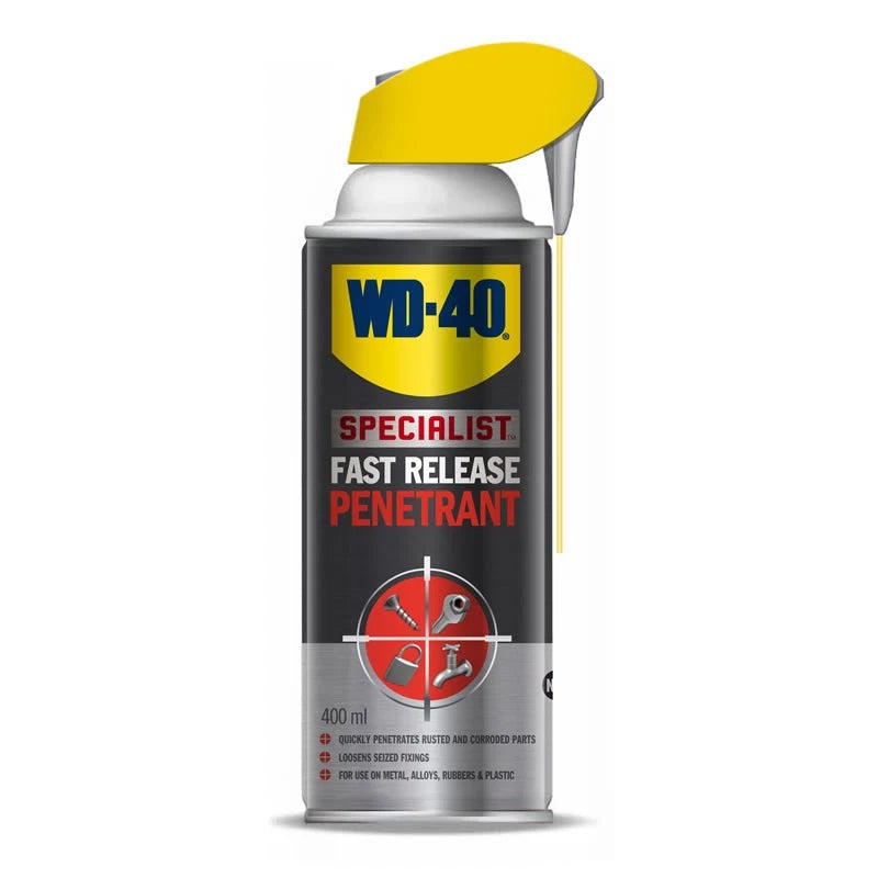 WD40 Fast Release Penetrant 400ml with smart straw